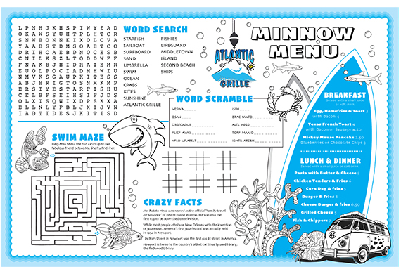 Design Kids Menu